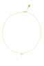 Ketting Milano Wit - Goud