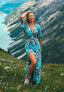 Kimono Lotus Myzithres - Eisblau