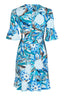 Jumpsuit mit Rüschen-Camisole - Blau