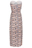 Strapless jurk Noe - Champagne