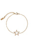 RVS Stalen Armbandje met Sterretje - Goud