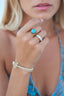 Ring Bari - Türkis