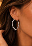 Oorbellen Solana RVS - Zilver