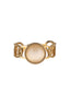 Chic by Lirette - Ring Stone Round - Goud