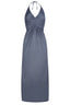 Halter dress Natural - Anthracite
