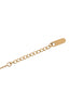 Ketting Lang RVS Cirkel Staaf - Goud