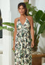 Halter jurk Bastimentos - Beige