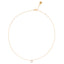 Ketting Milano Wit - Goud