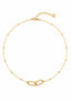 Ketting Amara RVS - Goud