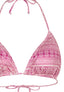 Triangle bikini top Guna - Pink