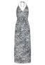 Neckholderkleid Panther