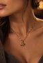 Moon Princess Necklace - Gold