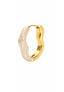 Oorbellen Celeste RVS - Beige