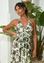 Halter jurk Bastimentos - Beige