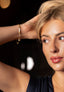 Armband Edelstahl Flache Glieder - Gold