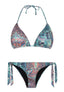 Bikini Quetzal Set - Triangle top & Bottom & Pouchbag