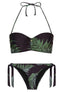 Bikini Boquete Set - Bandeau top & Bottom & Pouchbag