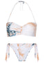 Bikini Contadora Set - Bandeau top & Bottom & Pouchbag