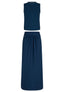 Natural Nachtblauw Set - Maxi rok & Top
