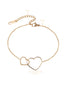 Heart Bracelet - Gold