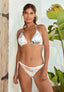 Triangle bikini top Contadora - Champagne