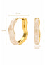 Oorbellen Celeste RVS - Beige