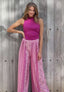 Palazzo pants Guna - Roze